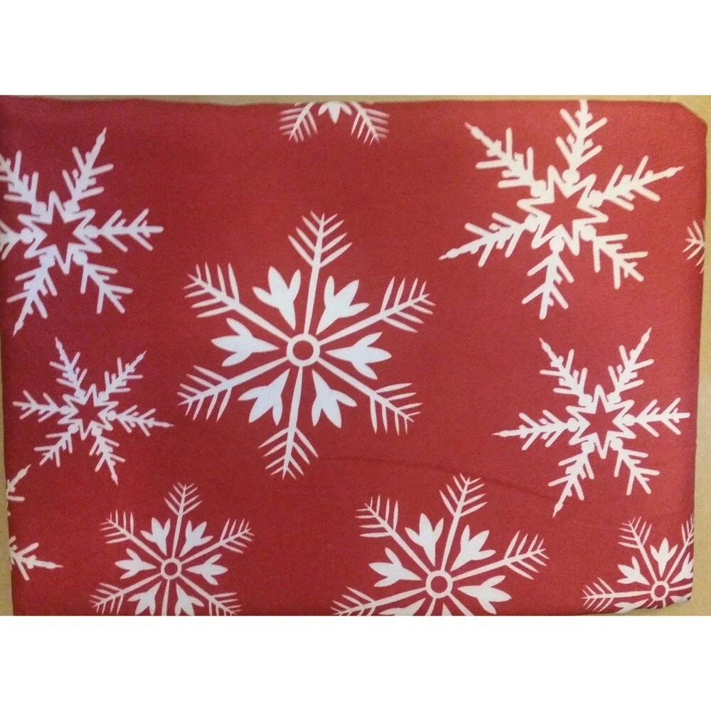 Printed Fabric Tablecloth, 60